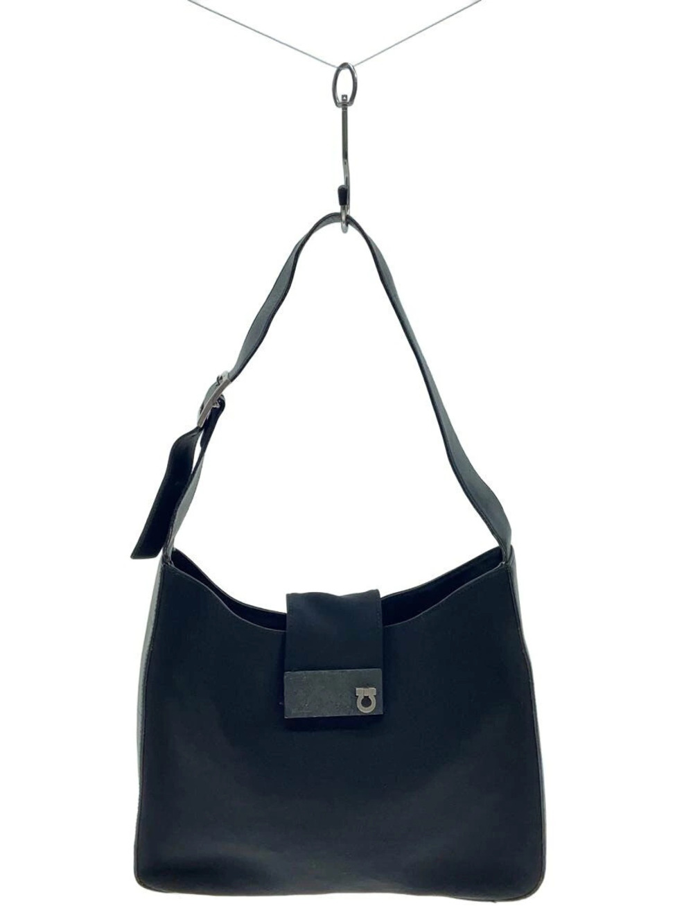 Salvatore Ferragamo Crossbody Bag Leather Black